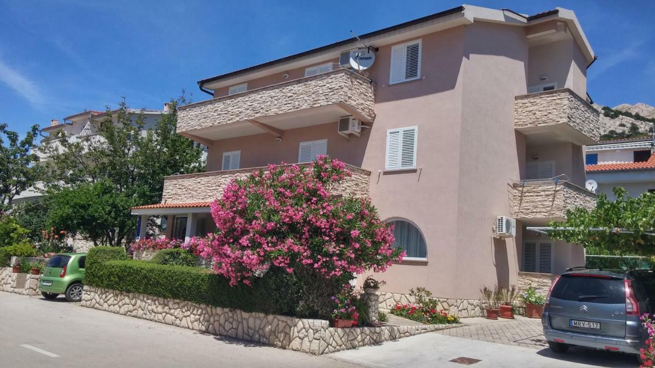 Apartments Mira Baška Exteriör bild